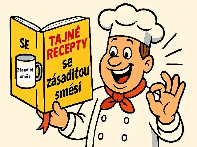 OK recepty se zásaditou směsí